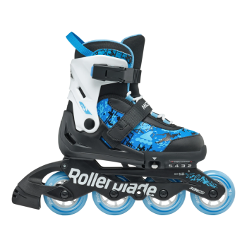 ROLLERBLADE MICROBLADE Schwarz/Himmelwasser